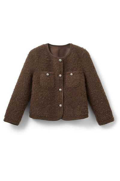 BENEDICTESW JACKET 7052 Brun - S253340 Thumbnail