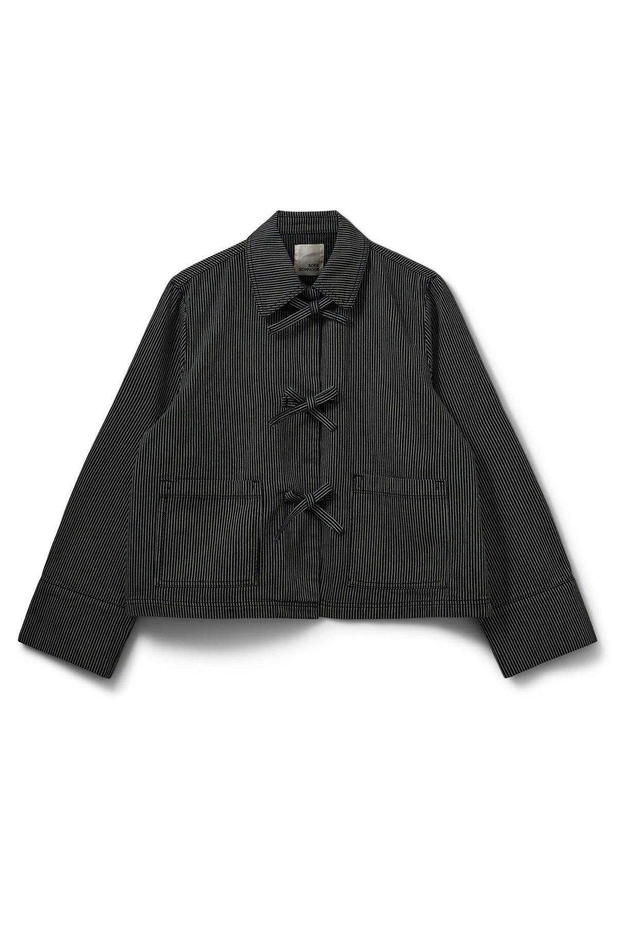 MARLOSW JACKET 1017 Svartrandig - S253107