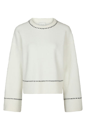 Roeme Knit Stitch Off-White - 164818