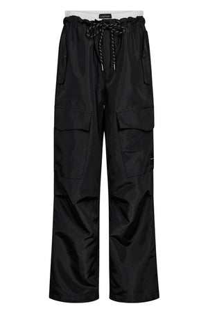 Cargo Pull On Trouser Svart - HL10265