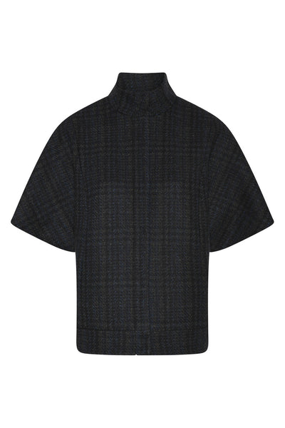 AzaleaBBCarly väst Dark Check - BBW4692 Thumbnail