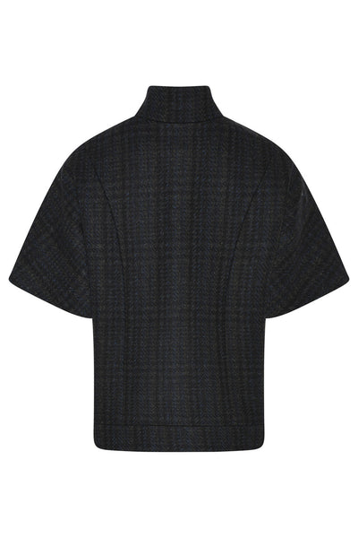 AzaleaBBCarly väst Dark Check - BBW4692 Thumbnail