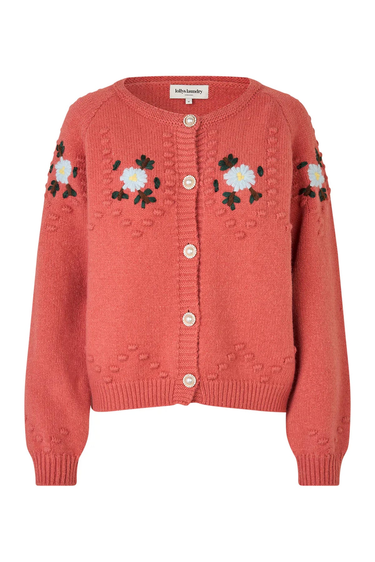 GracelynnLL Stickad kofta LS 37 Burned Rose - 25497-5020
