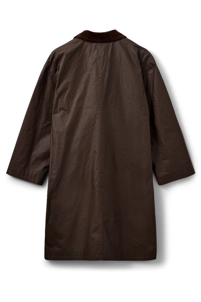 AGNESSW COAT 7025 Mörkbrun - SNOS695 Thumbnail
