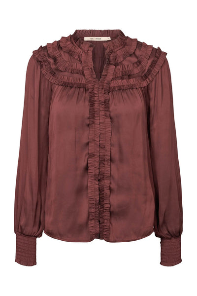 7140RDFAlba blus 311 Dark wine - RDF344 Thumbnail