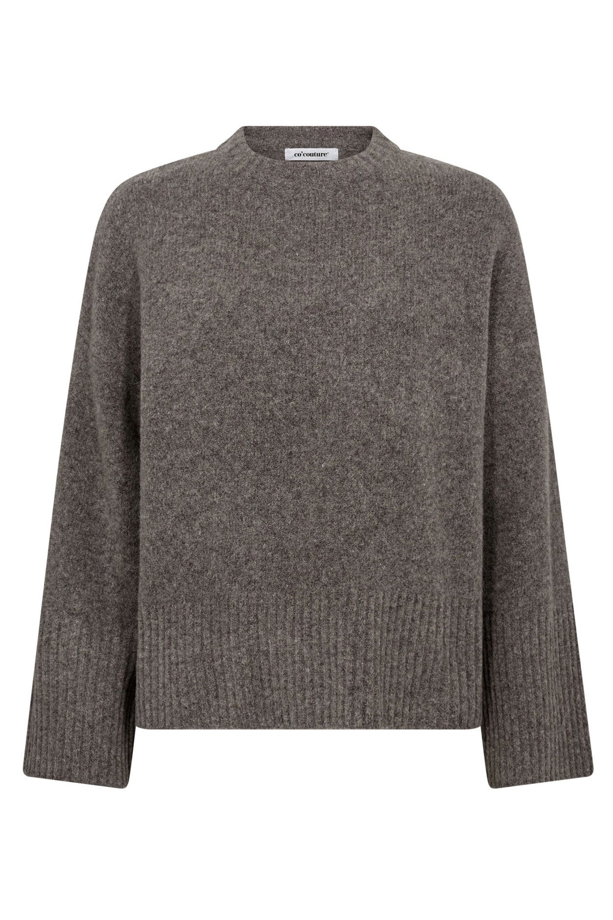 RogerCC O-Neck Knit 154-Walnut - 32196