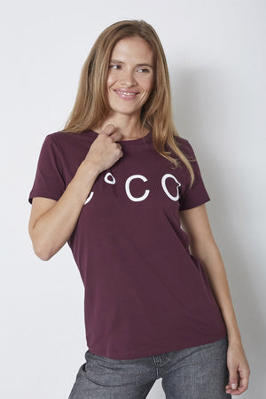 SignatureCC New Tee 87-Vinröd - 33200
