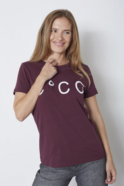 SignatureCC New Tee 87-Vinröd - 33200 Thumbnail