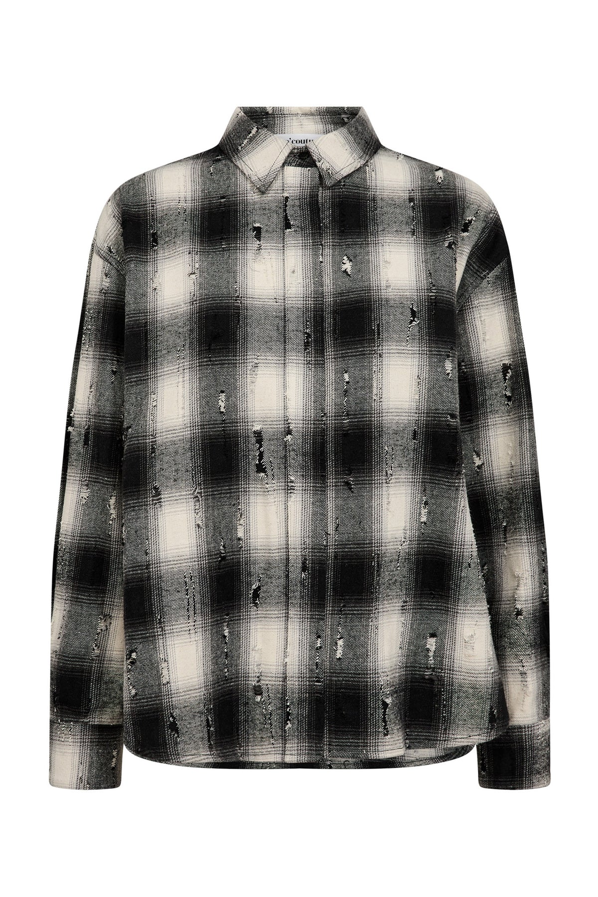 MobyCC Check-skjorta 96-Black - 35900