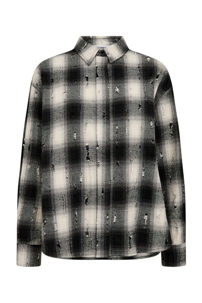 MobyCC Check-skjorta 96-Black - 35900 Thumbnail