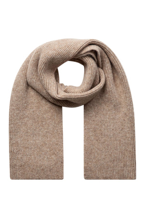 HaileyCC Scarf Knit 154-Walnut - 39054