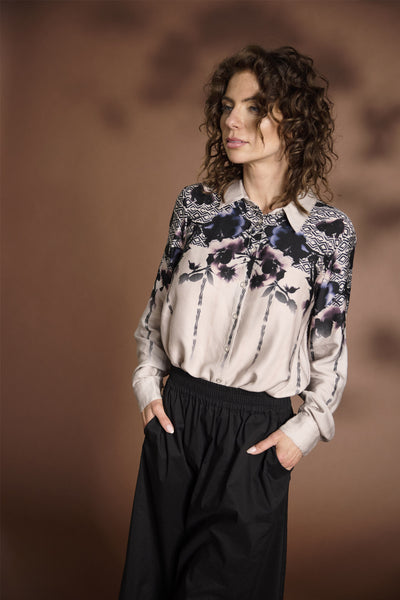 Sirene shirt Ash plum - 16841 Thumbnail
