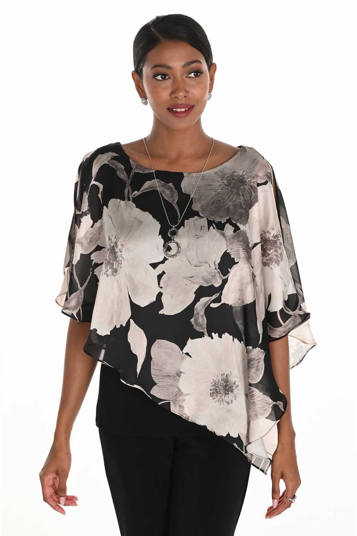 VÄVD TOPP svart/beige - 259343