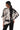 WOVEN TOP black/beige - 259343