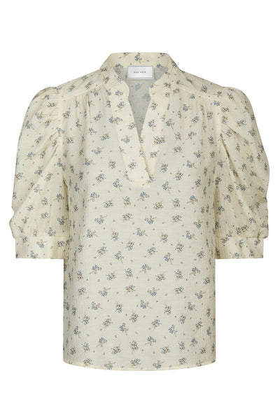 Roella Soft Fleur Blouse Creme - 166353 Thumbnail