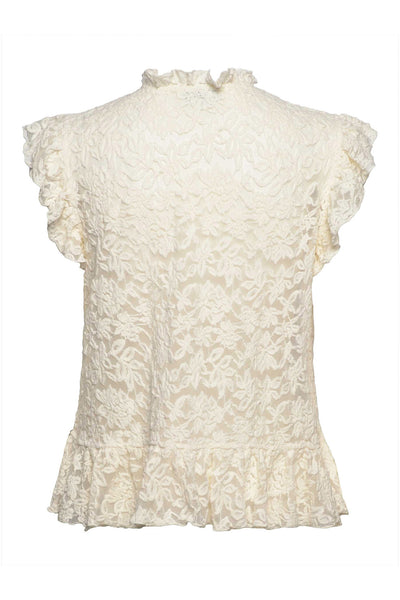 RWDelicia Lace SL Peplum IVORY - 101185 Thumbnail