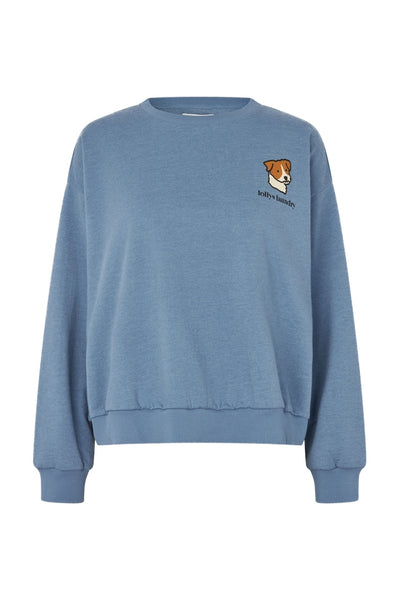 Sydneyll Dog Sweatshirt Ls 24 Blue Melange - 26460-1045 Thumbnail