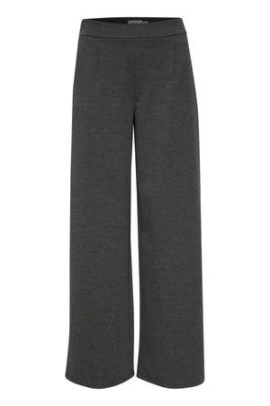 IHKATE SUS LONG WIDE PA2 Dark grey melange - 20118337