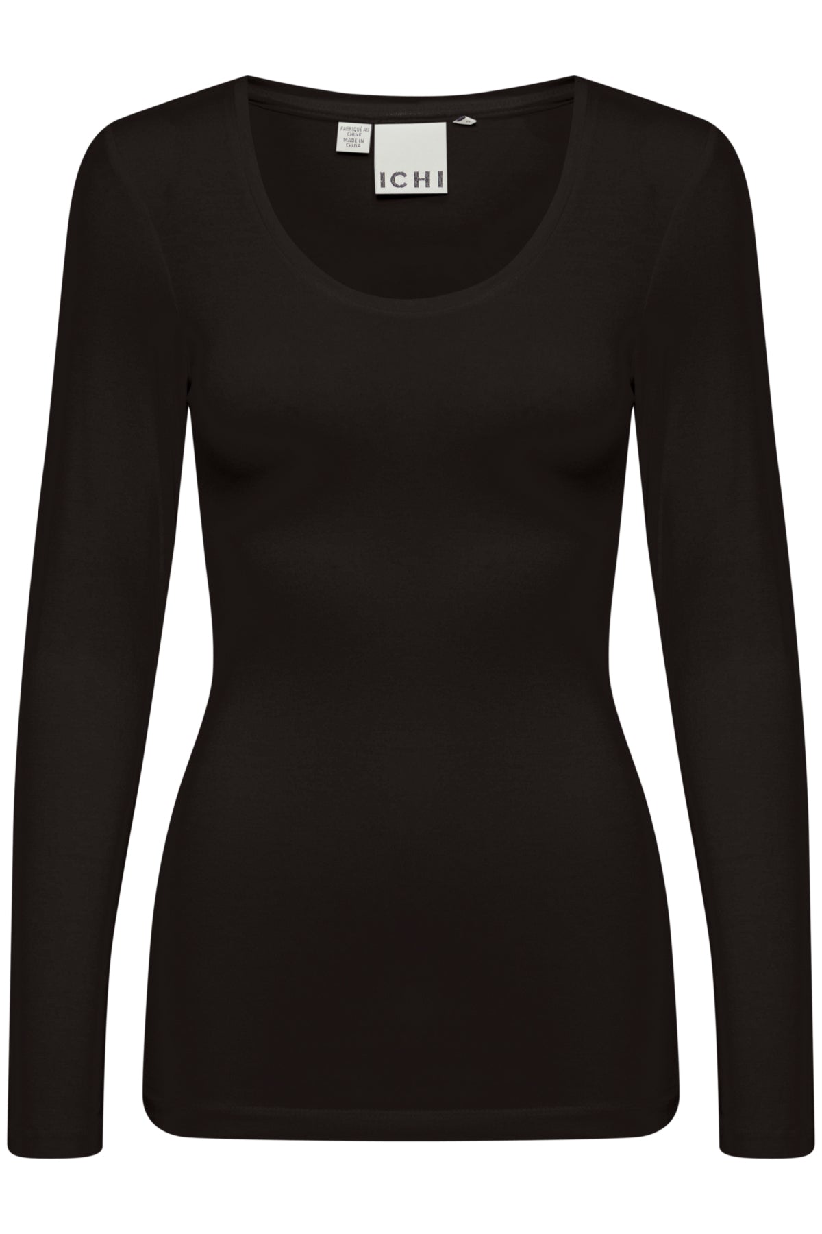 IHZOLA PLAIN LS Black - 20120346