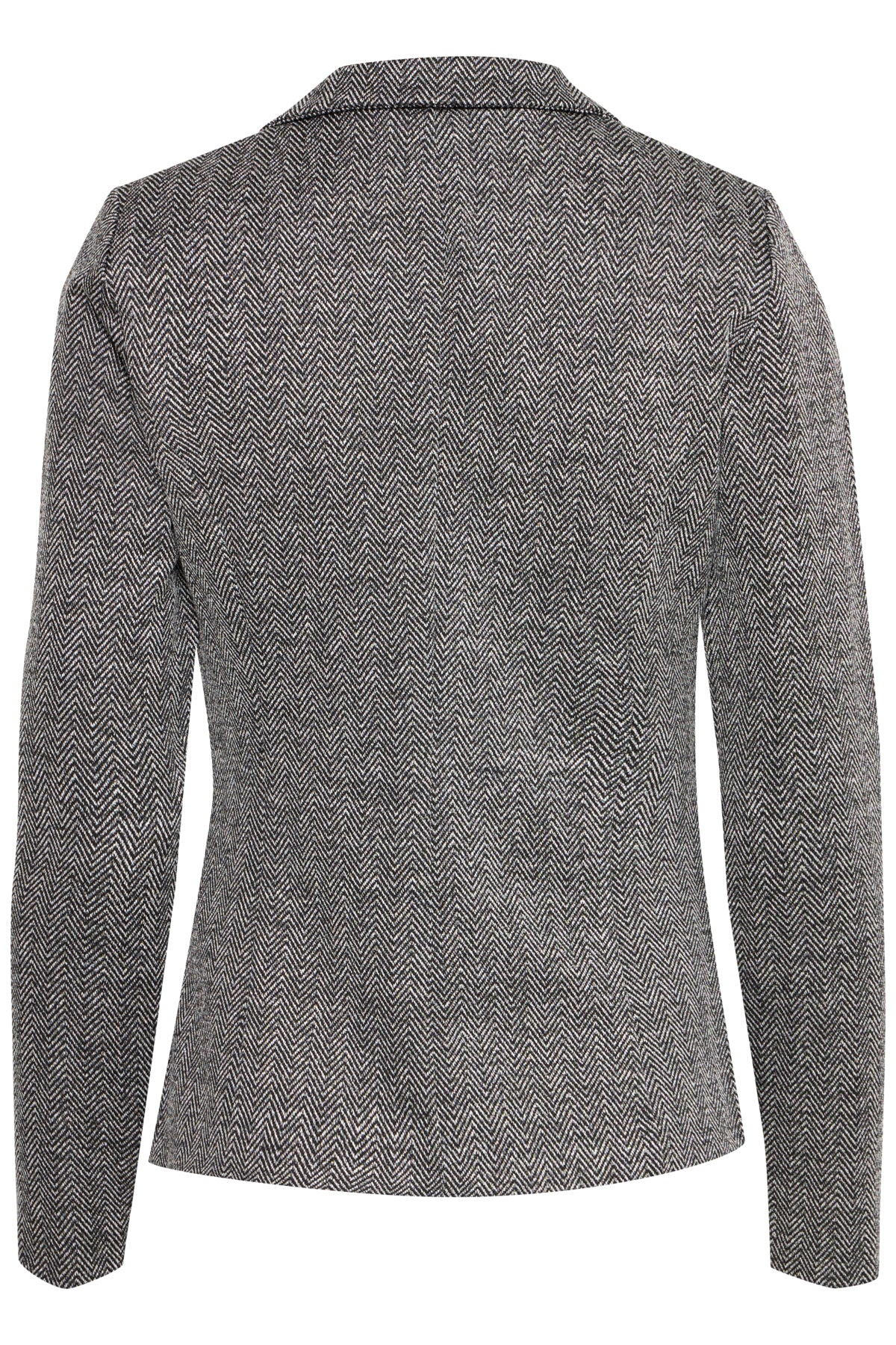IHKATE JACQUARD BL4 Svart/vit fiskbensmönstrad - 20121600