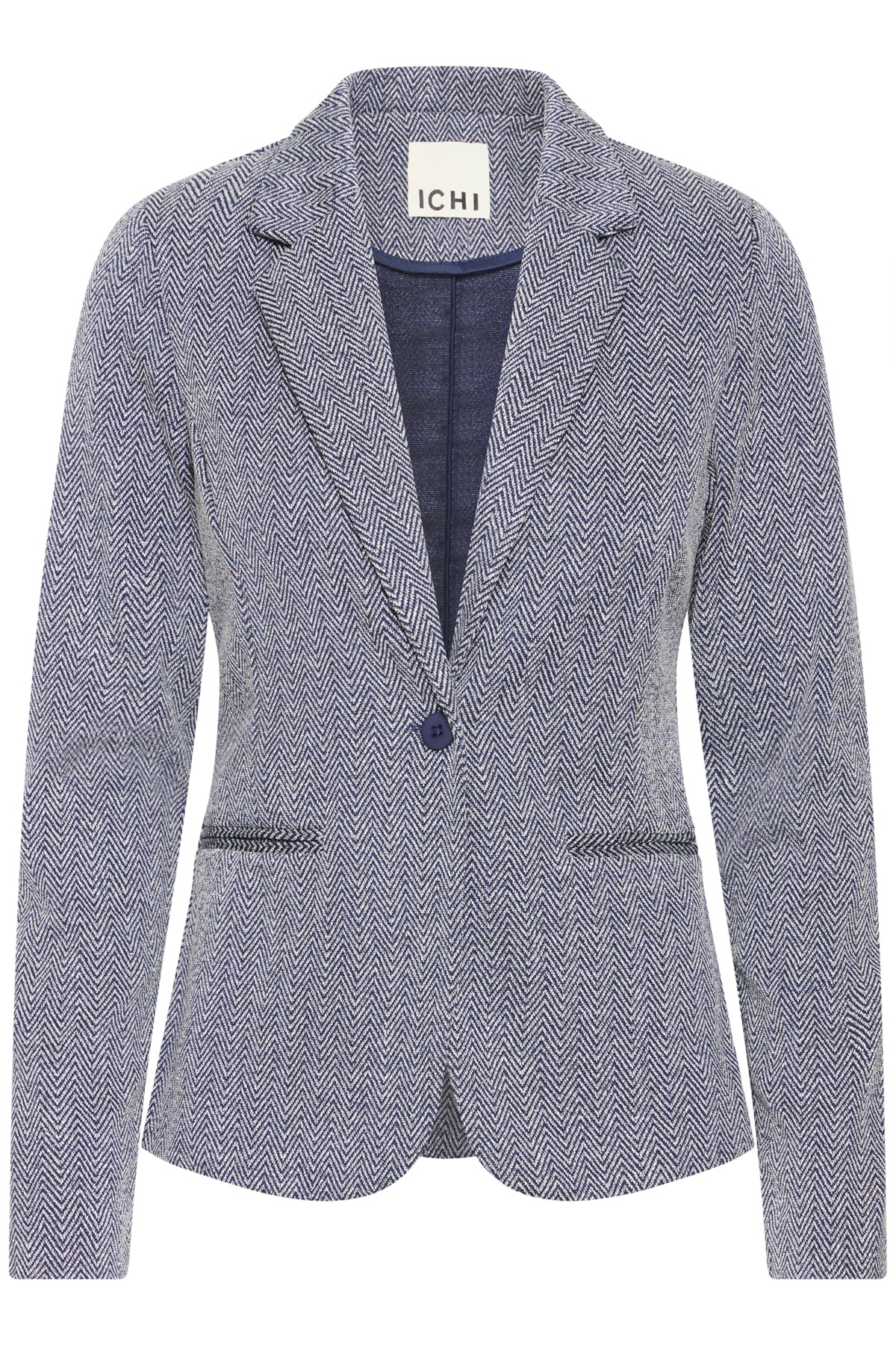 IHKATE JACQUARD BL4 PATRIOT BLUE SILLBENS MÖNSTER - 20121600