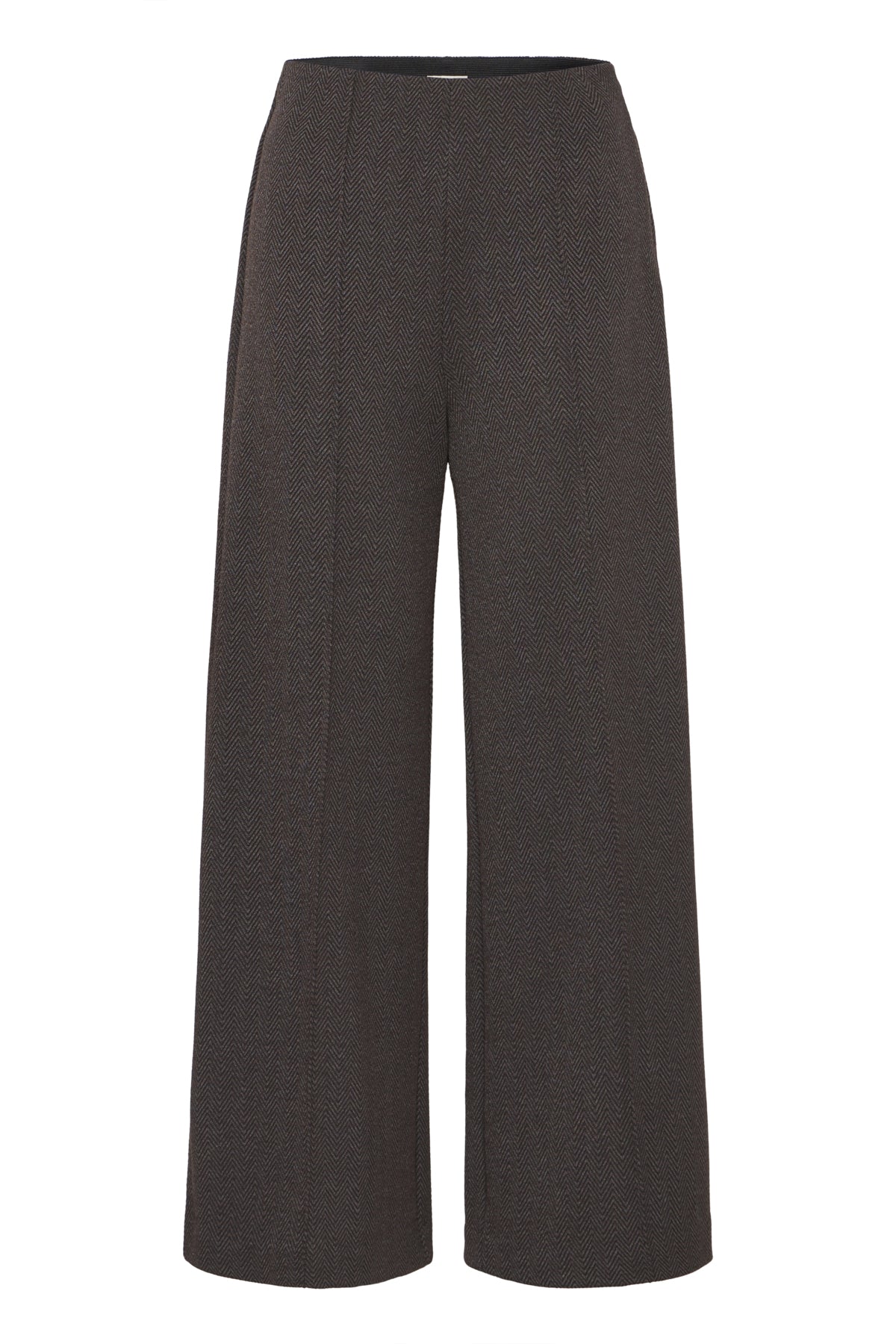 IHKATE JACQUARD PA9 SVART BRUN FISKBENSVÄV - 20121602