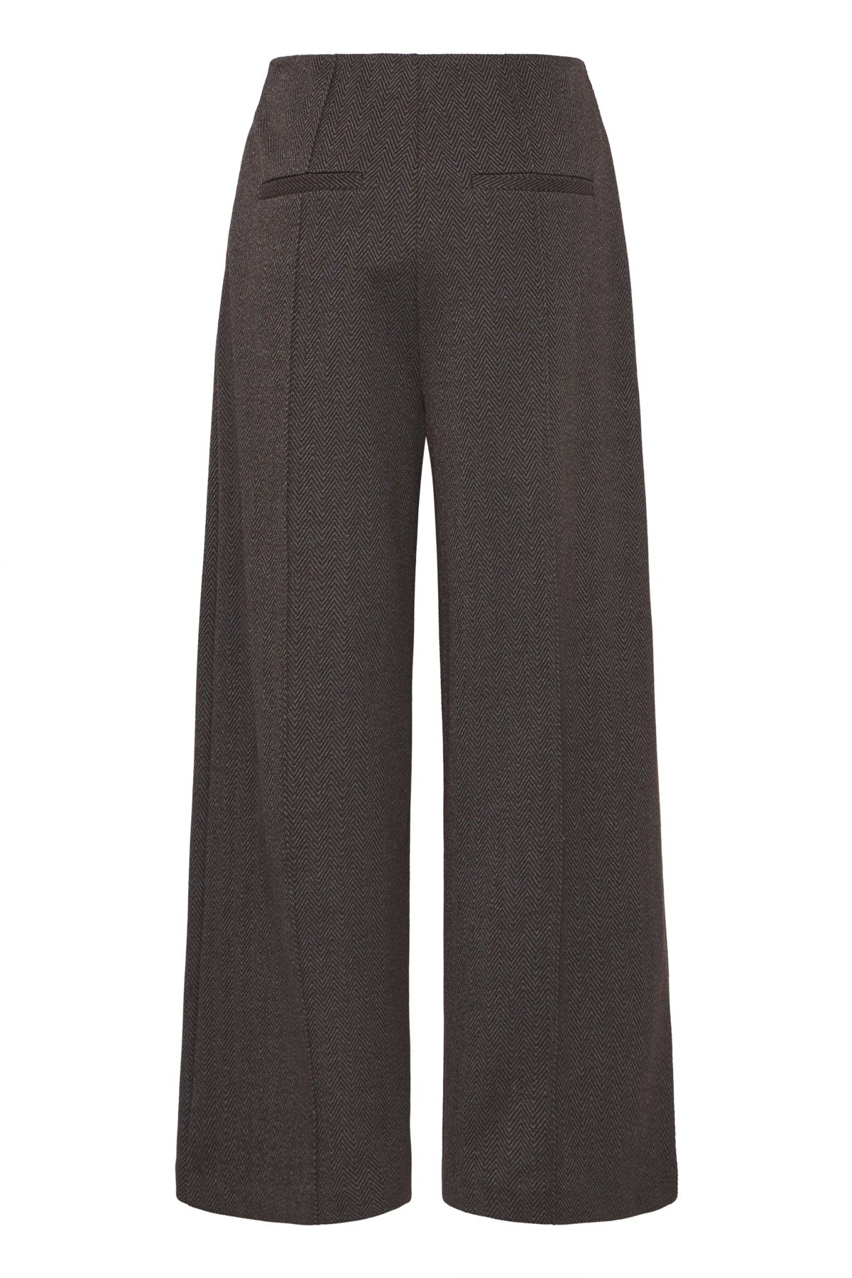 IHKATE JACQUARD PA9 SVART BRUN FISKBENSVÄV - 20121602