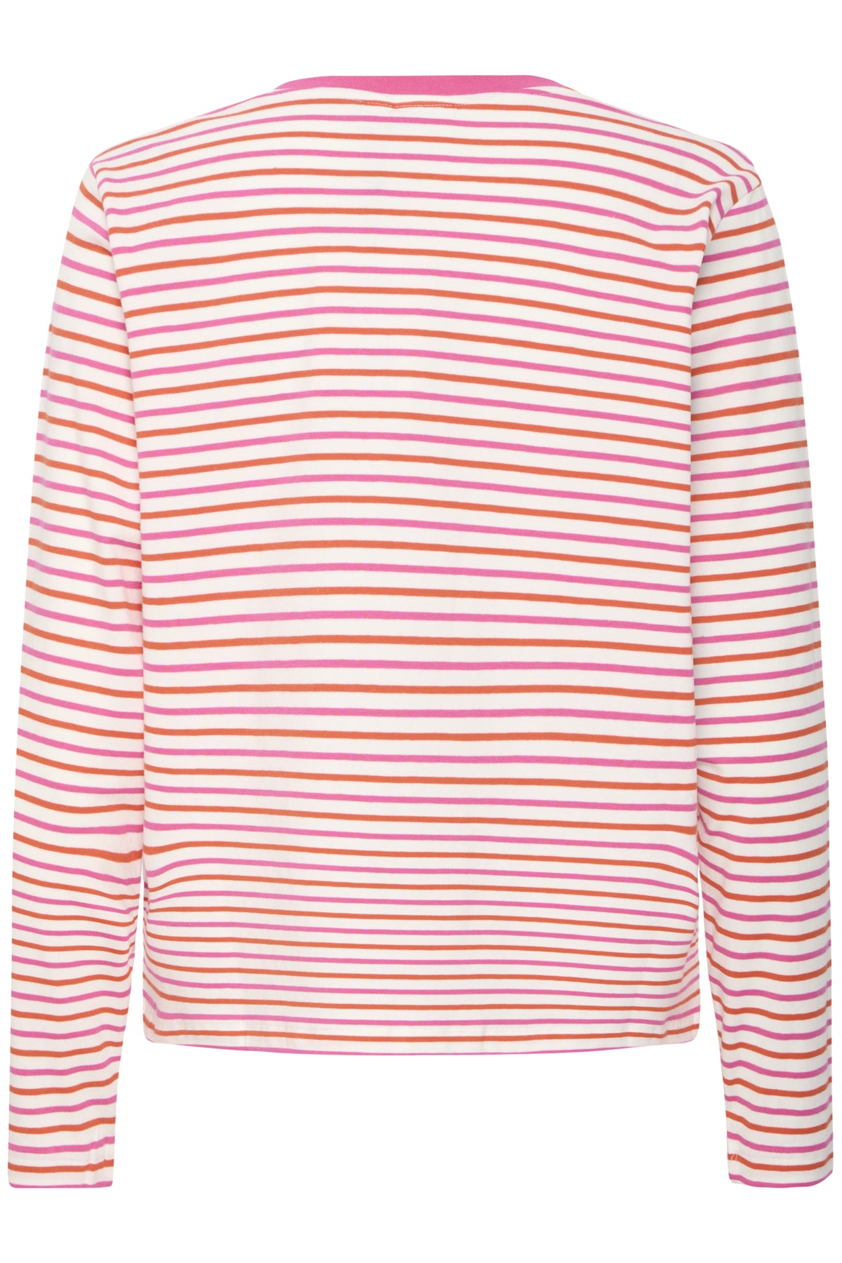 IHMIRA LOOSE LS3 Cloud Dancer m. Pink Yarrow - 20122519