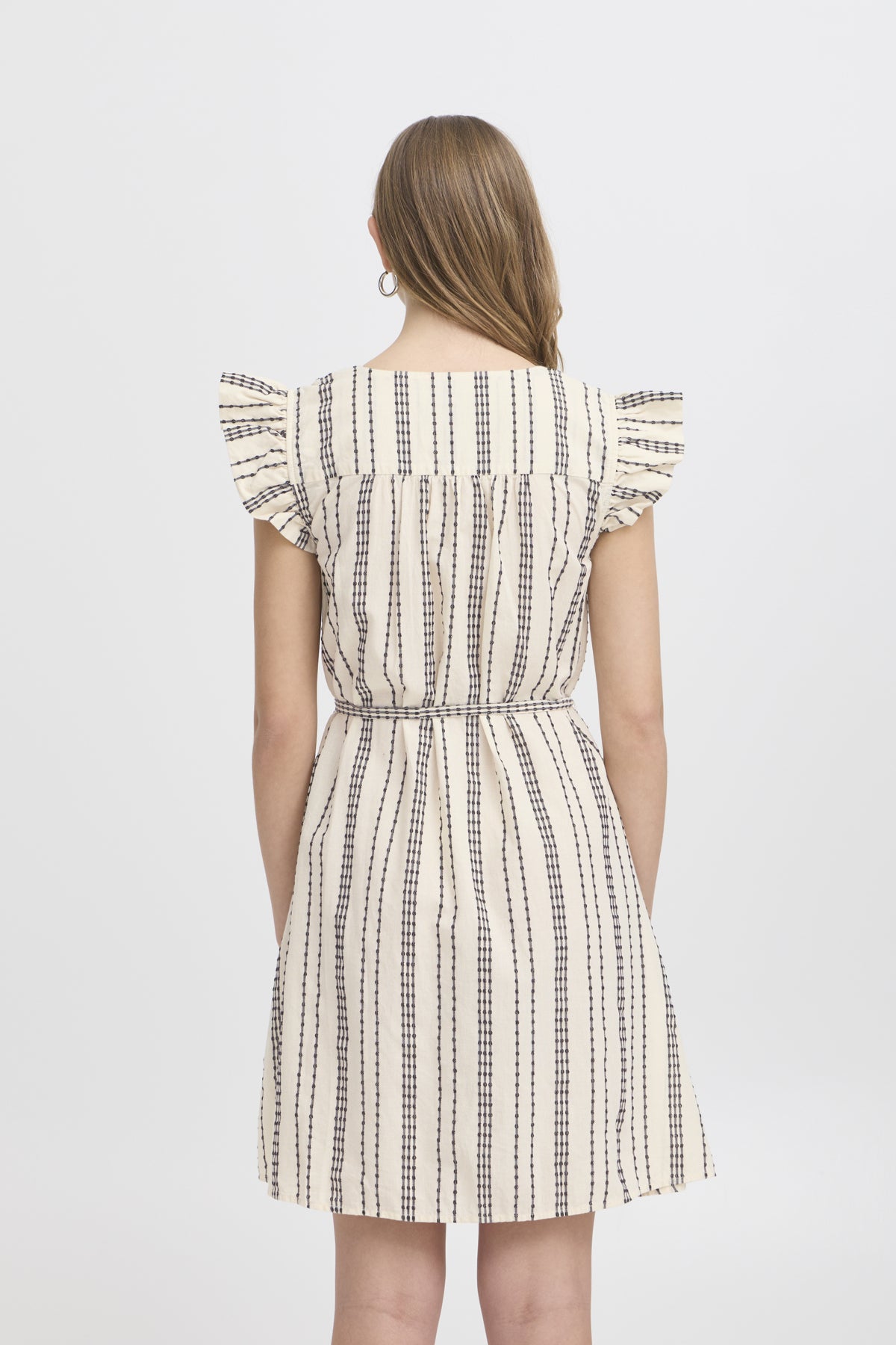 IHJOSINE DR Birch w. Black Jacquard Stripe - 20122691