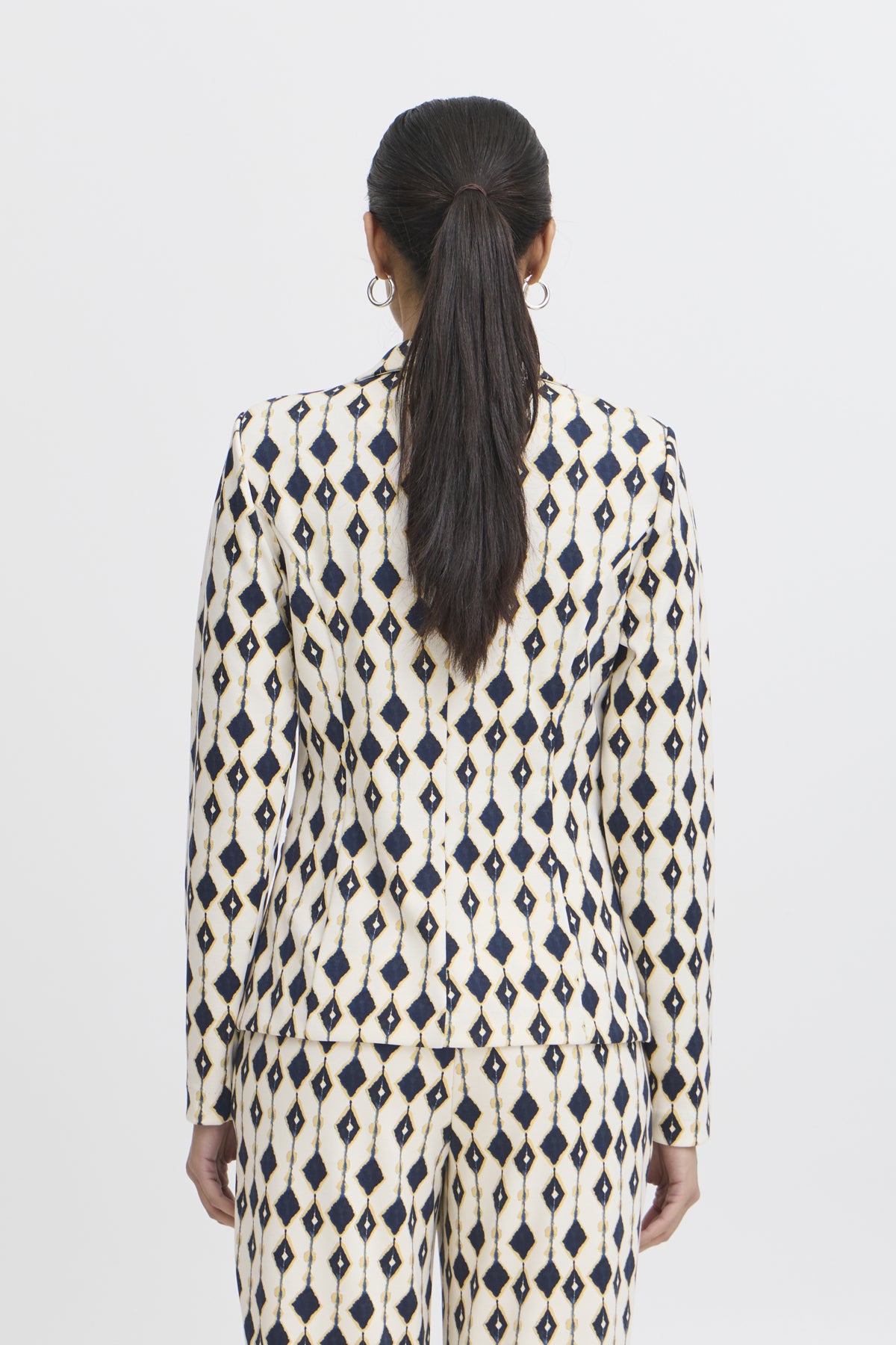 IHKATE PRINT BL24 Total Eclipse Ikat aop - 20123019
