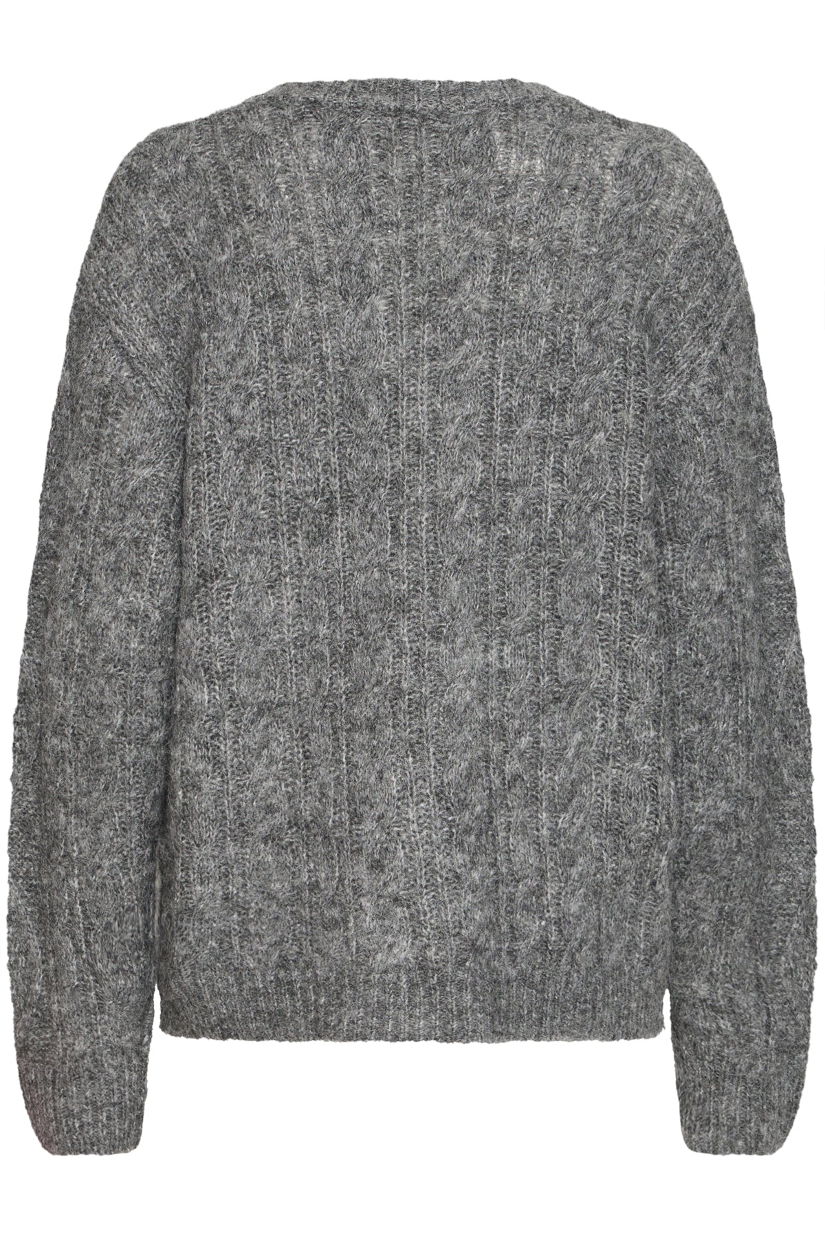 IHBELABLUE LS Mörkgråmelerad - 20124348
