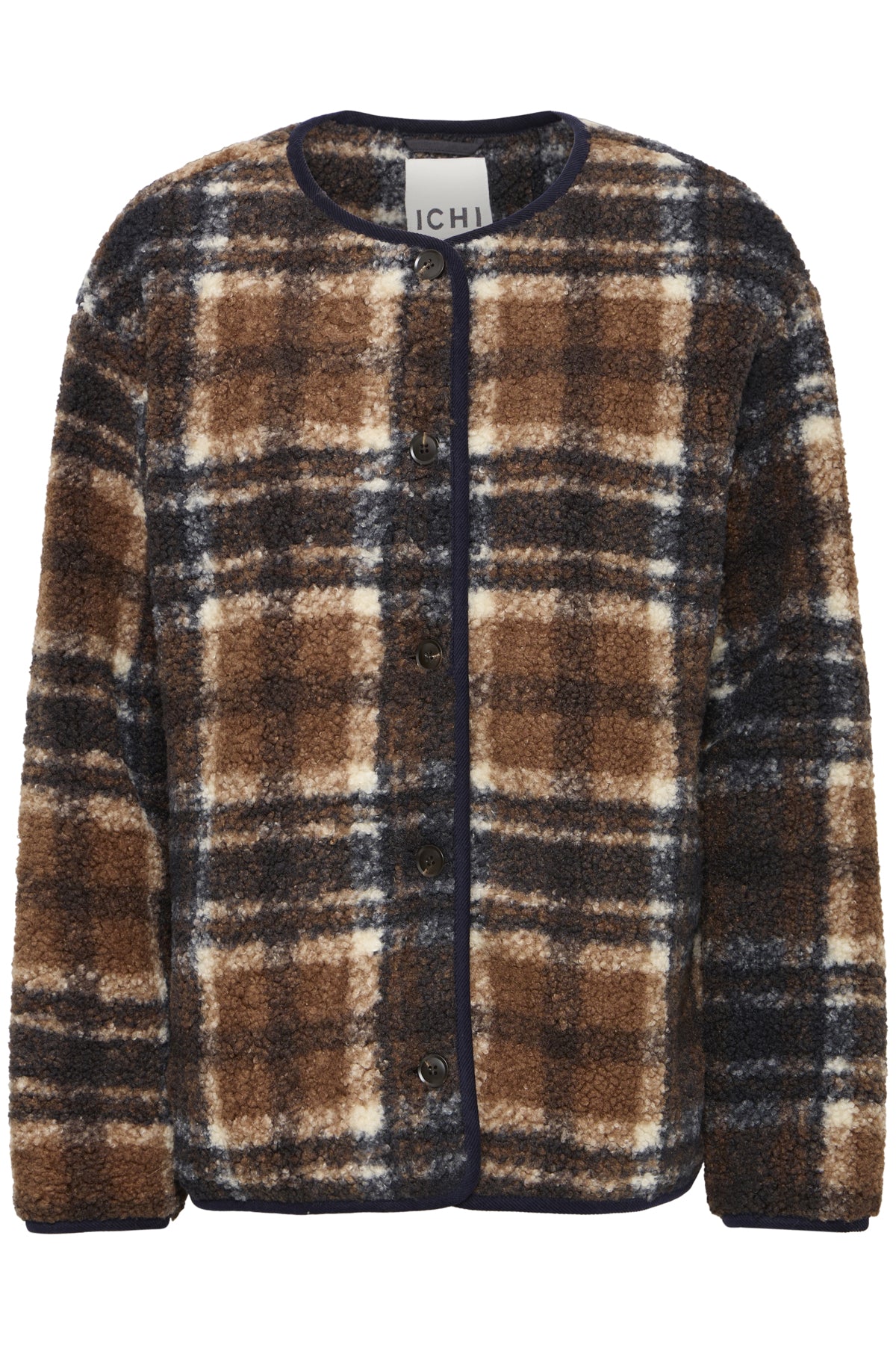 IHKOLIRA JA Dark Navy Check - 20124496