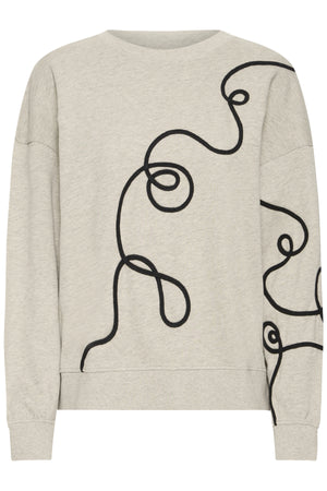 IHKASURA SW2 OATMEAL / BLACK - 20124585