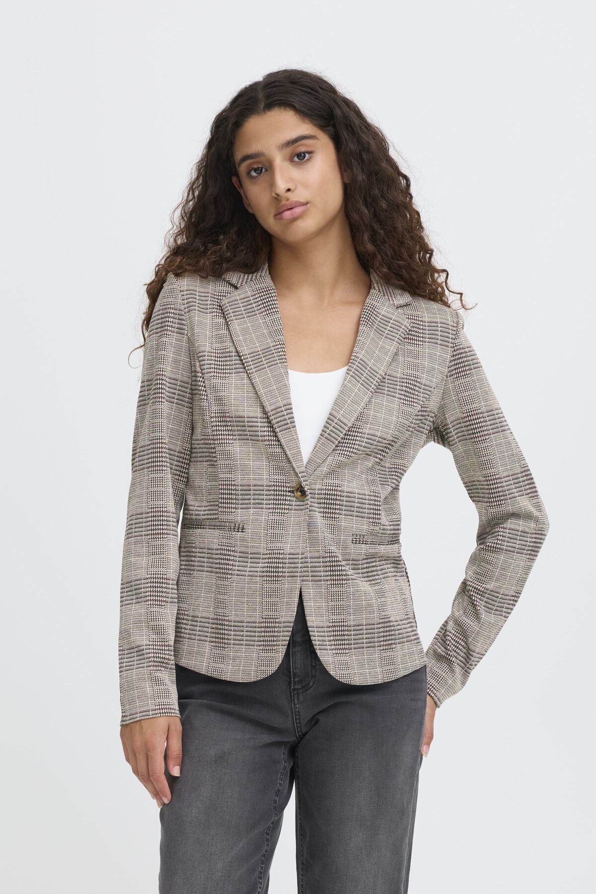 IHMANSE CHECK BL NATURAL/BLACK CHECK - 20124657