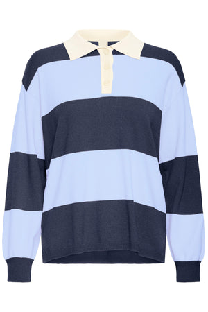 IHBOSTON LS14 BLÅ KAMMADE POLOTRÖJA - 900004264 - 20125135