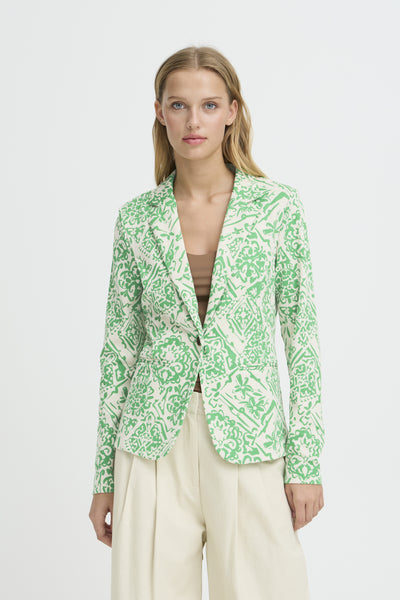 IHKATE PRINT BL29 KELLY GREEN GRAPHIC PATCHWORK - 20125220 Thumbnail