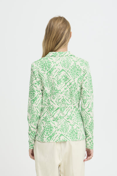 IHKATE PRINT BL29 KELLY GREEN GRAPHIC PATCHWORK - 20125220 Thumbnail