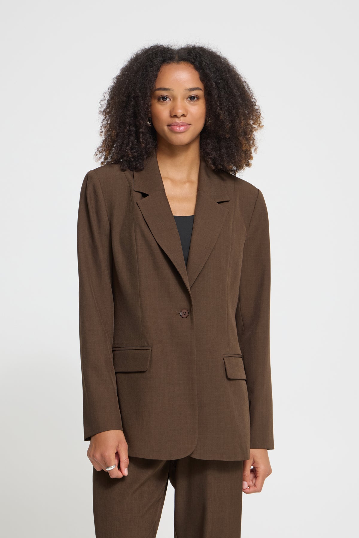 IHFAVA LONG BL Slate Black Melange - 1908141 - 20125676