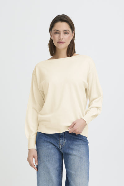 IHLULS BOAT NECK LS Birch - 130905 - 20125811 Thumbnail