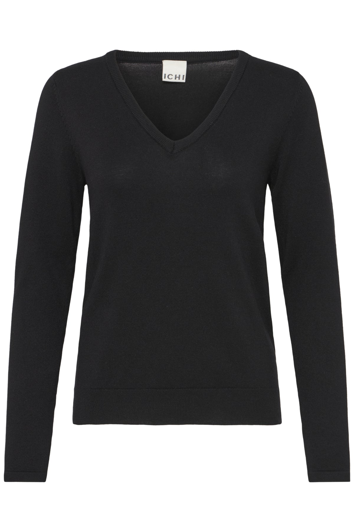 IHLULS V-NECK LS Svart - 194008 - 20125815