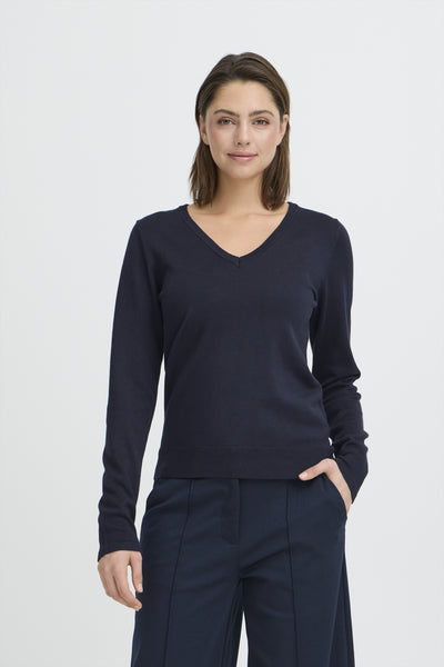 IHLULS V-NECK LS Total Eclipse - 194010 - 20125815 Thumbnail