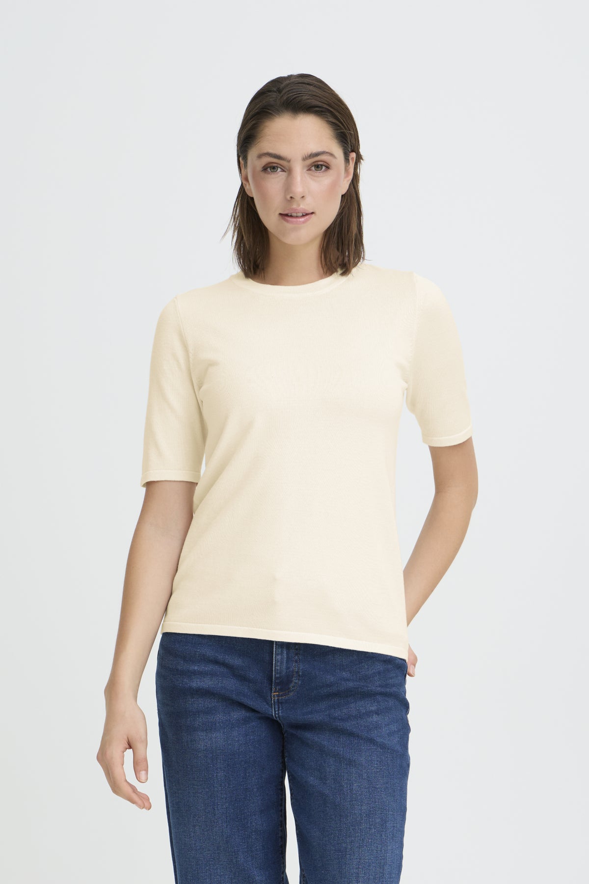 IHLULS O-NECK SS Birch - 130905 - 20125816
