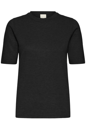 IHLULS O-NECK SS Svart - 194008 - 20125816