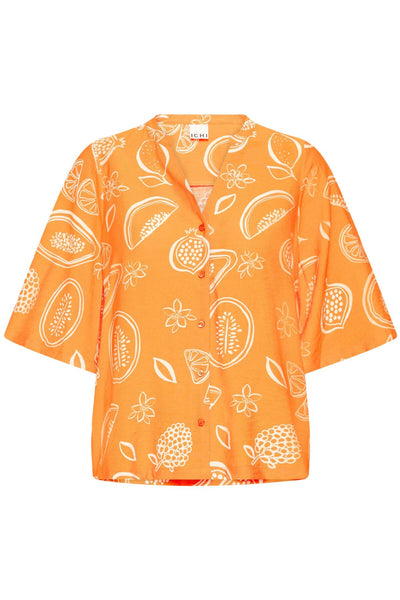 IHFALURA SH ORANGE FRUIT PRINT - 900008606 - 20126001 Thumbnail