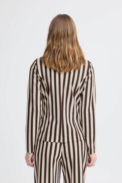 IHKATE PRINT BL33 CHICORY COFFEE STRIPE - 900014 - 20127110 Thumbnail