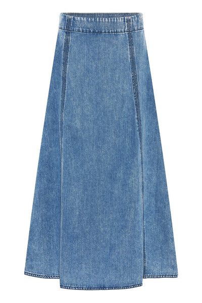 PlatieBBAliya kjol Blue Denim - BBW4557 Thumbnail