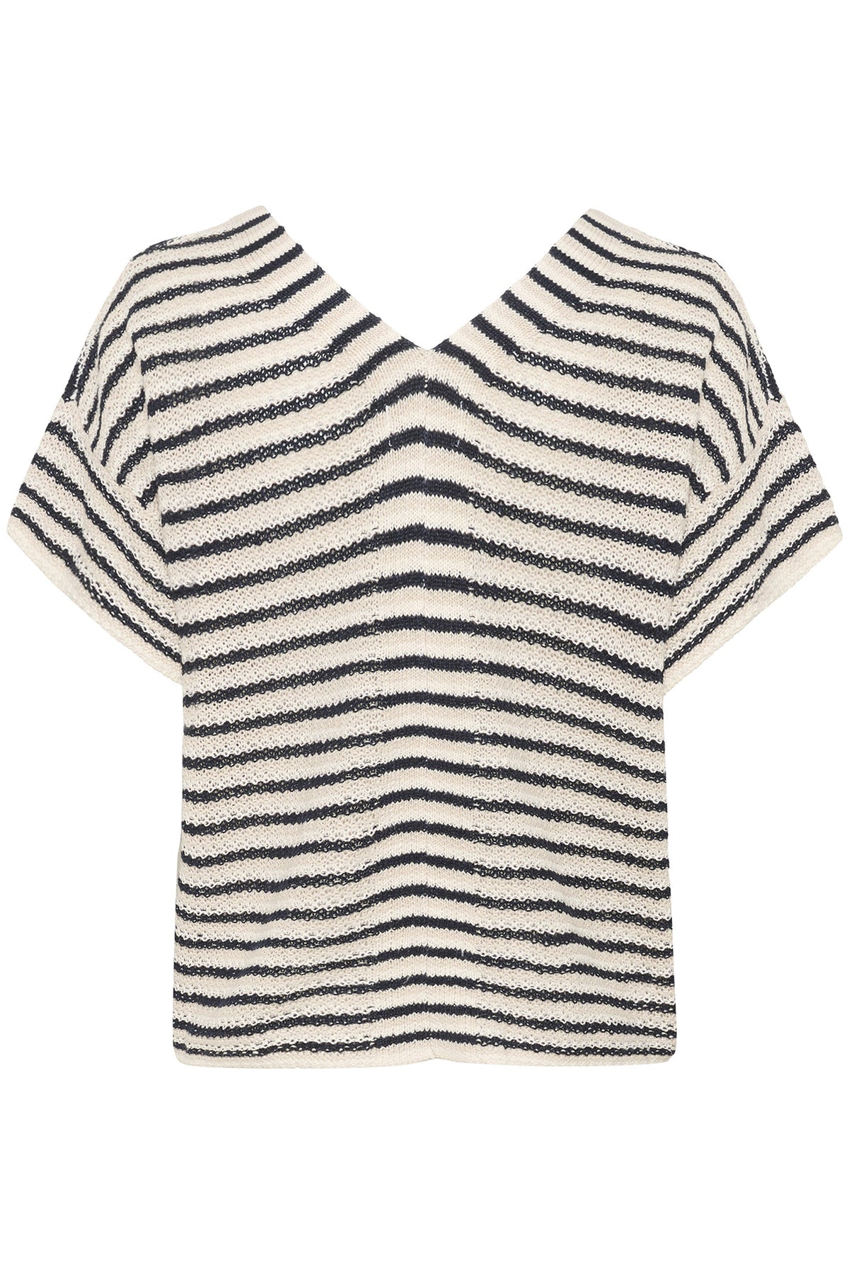 NailahPW PU Navy Natural Stripe - 30309427
