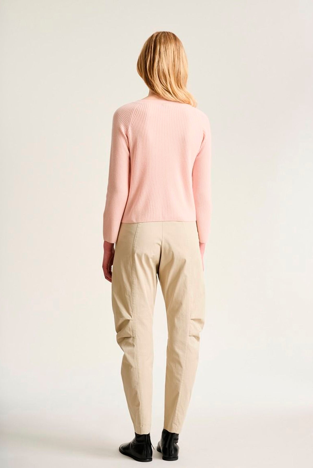 Kumo cashmere raglanblus DUSTY ROSE - 266-1080-5885
