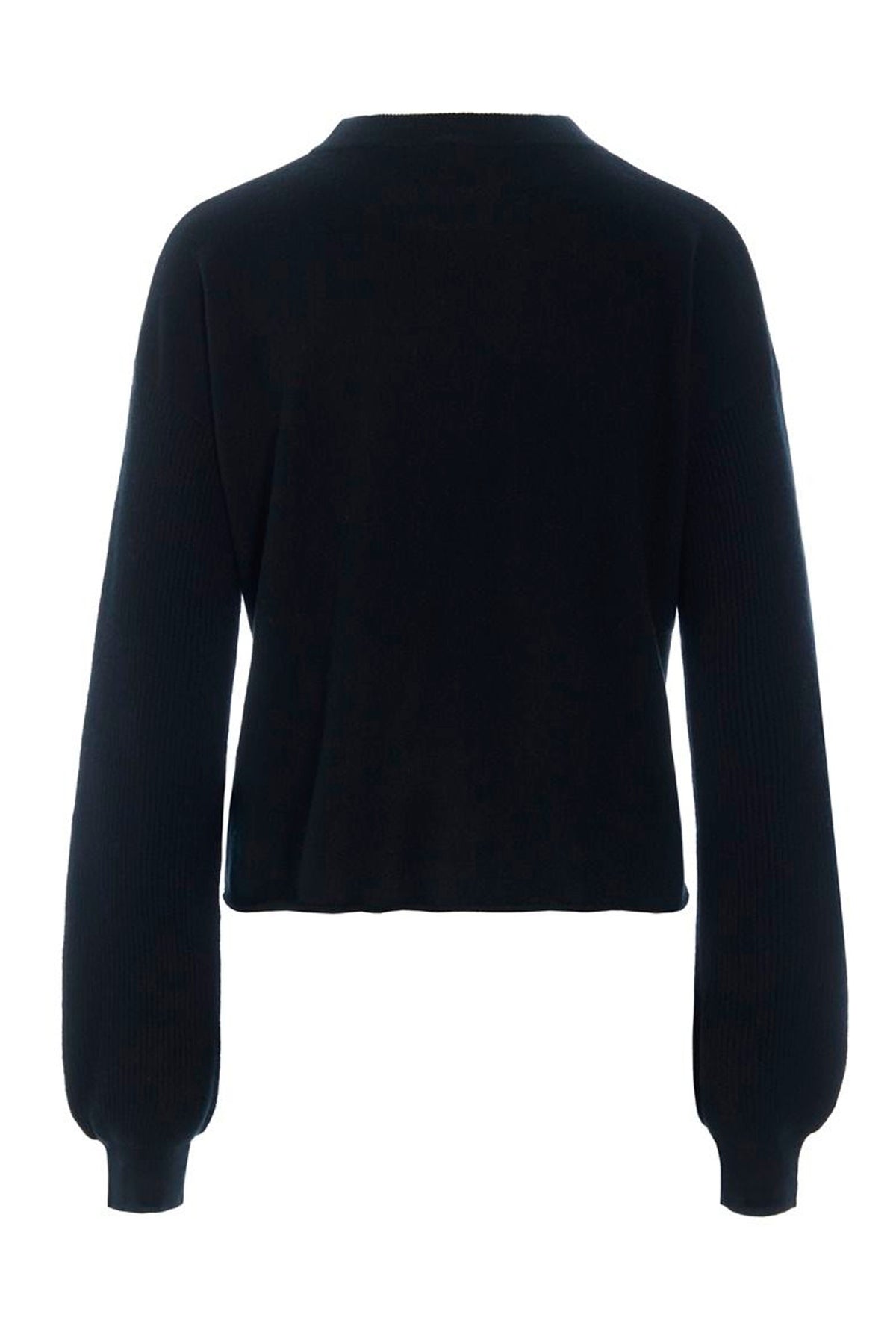 Kumo kashmir långärmad blus Black - 266-1080-5887