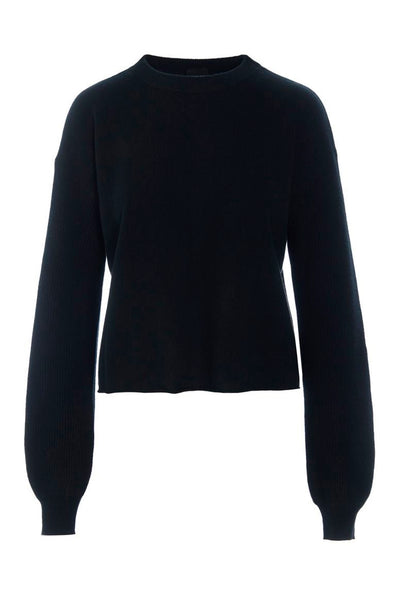 Kumo kashmir långärmad blus Black - 266-1080-5887 Thumbnail
